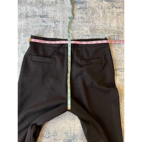 Vintage Sonia Rykiel Paris Black Wool High Rise Pants Approx Medium - Picture 6 of 7